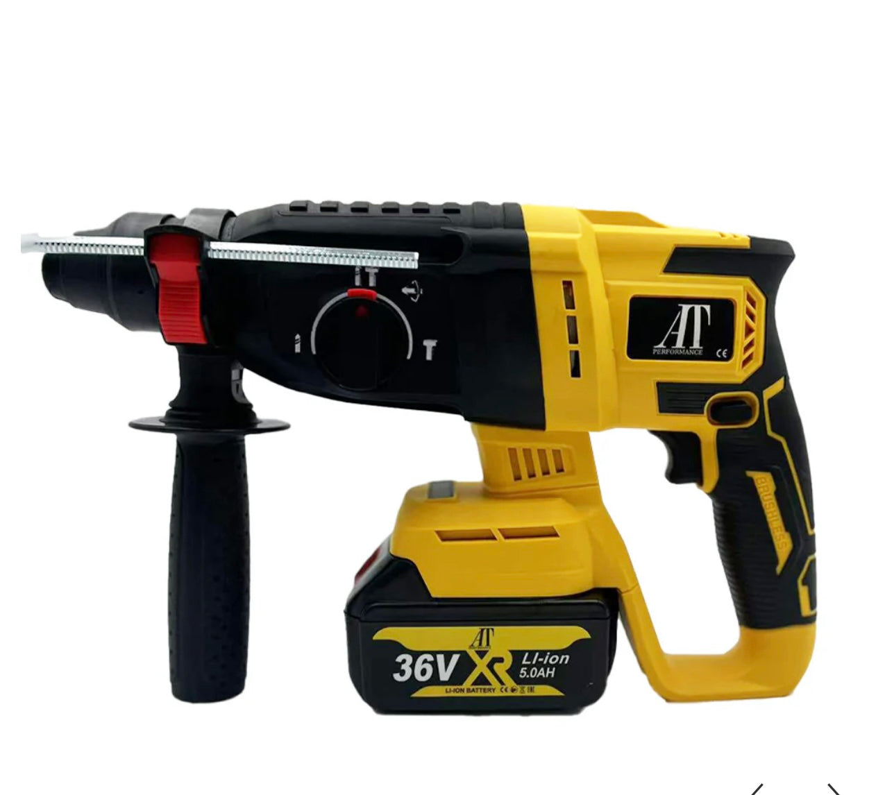 Mașină De Găurit Electrică AT PERFORMANCE® 1680W, 3500rpm, 2 Baterii 36V, 26mm, Fără Fir, Albastru – Putere Și Precizie Pentru Profesioniști Și Bricolaj