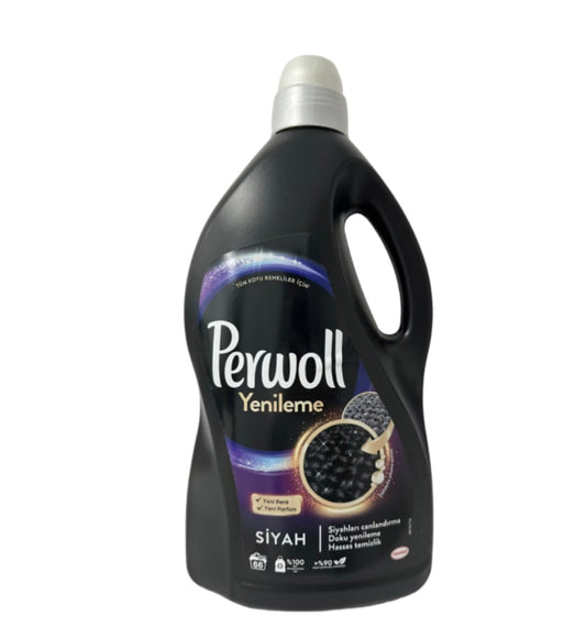 Detergent de rufe lichid Perwoll Renew Black, Pentru Rufe Negre, 66 Spalari, 3.97L