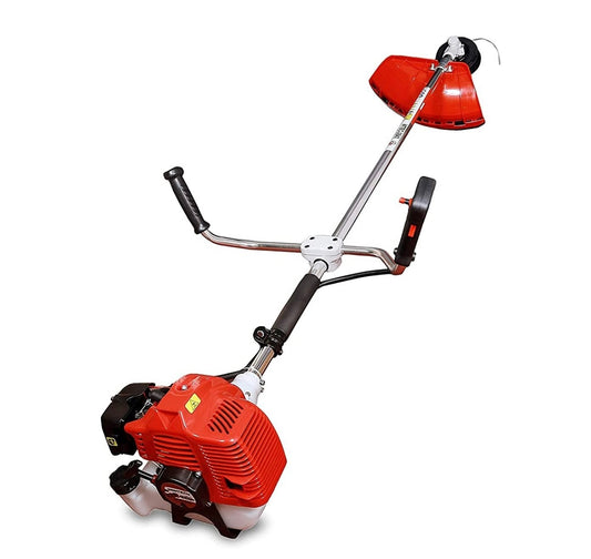 MOTOCOASA PE BENZINA, 1.7 CP, MOTOR 2 TIMPI, DIAMETRU TAIERE 20 CM, DISC 3 LAME SI BOBINA FIR