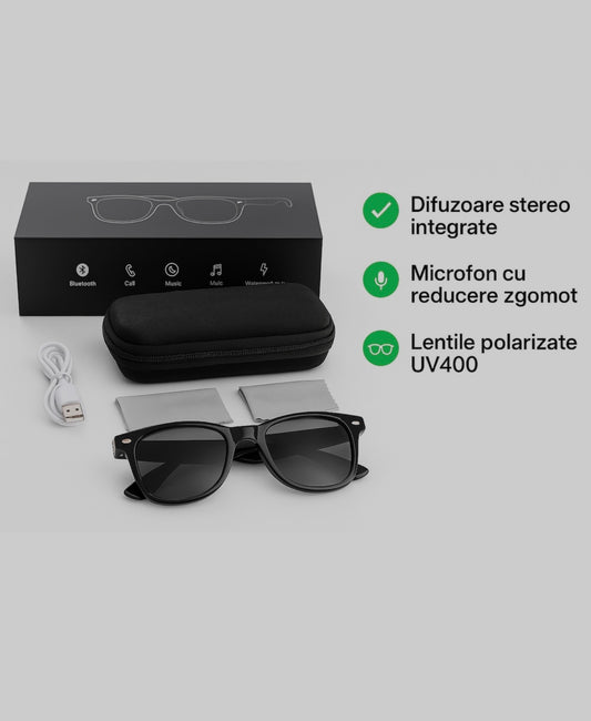 BSG TECH Ochelari de soare inteligenți XO Smart Bluetooth Audio