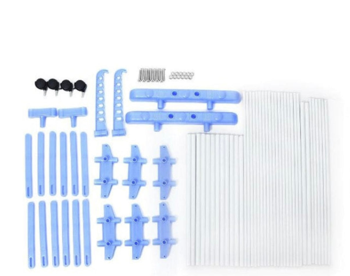 Uscator Vertical Pentru Rufe Haine Mobil At Performance, Si Pliabil Pentru Spatii Mici, Suport Umerase