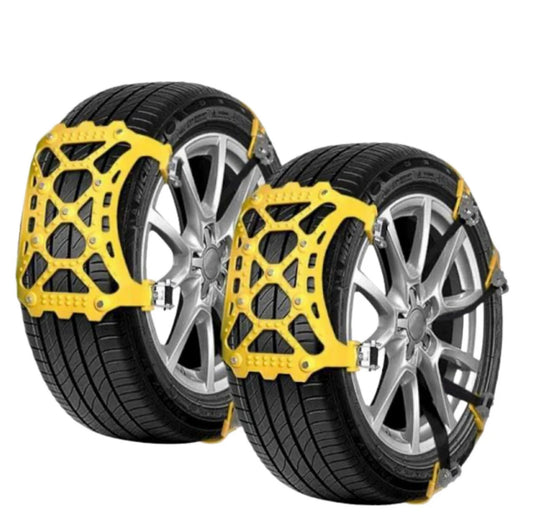 Set 2+2 GRATIS sisteme antiderapante din cauciuc, inlocuitor lant de zapada sau polei