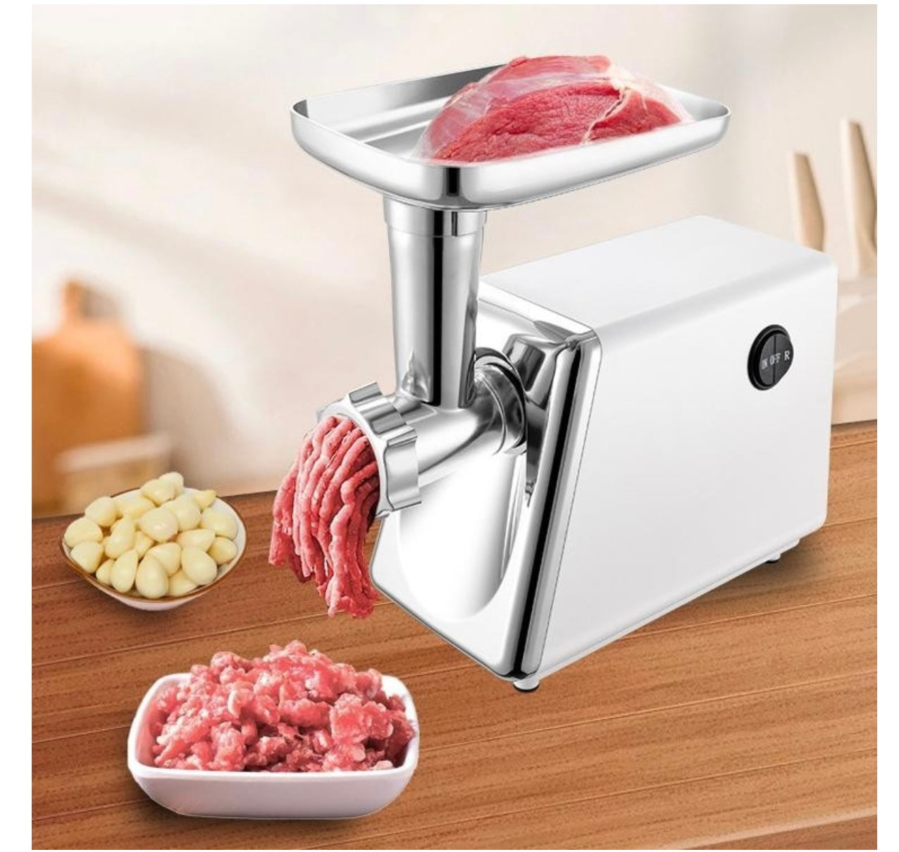 MASINA DE TOCAT CARNE ELECTRICA, 2200W, CU ACCESORII PENTRU CARNATI