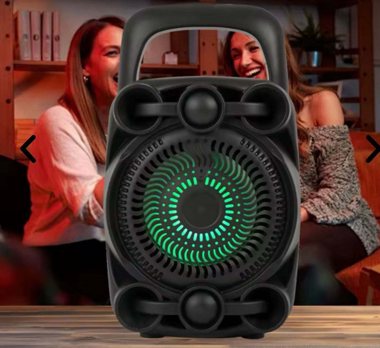 Boxă Portabilă Bluetooth cu Lumini RGB, Bass Puternic