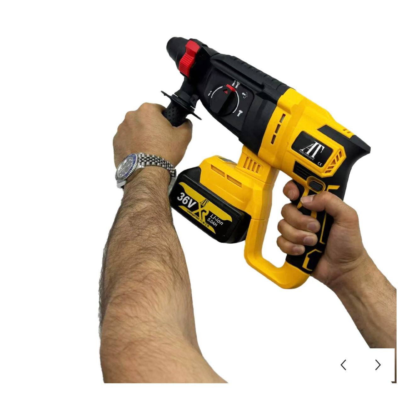 Mașină De Găurit Electrică AT PERFORMANCE® 1680W, 3500rpm, 2 Baterii 36V, 26mm, Fără Fir, Albastru – Putere Și Precizie Pentru Profesioniști Și Bricolaj