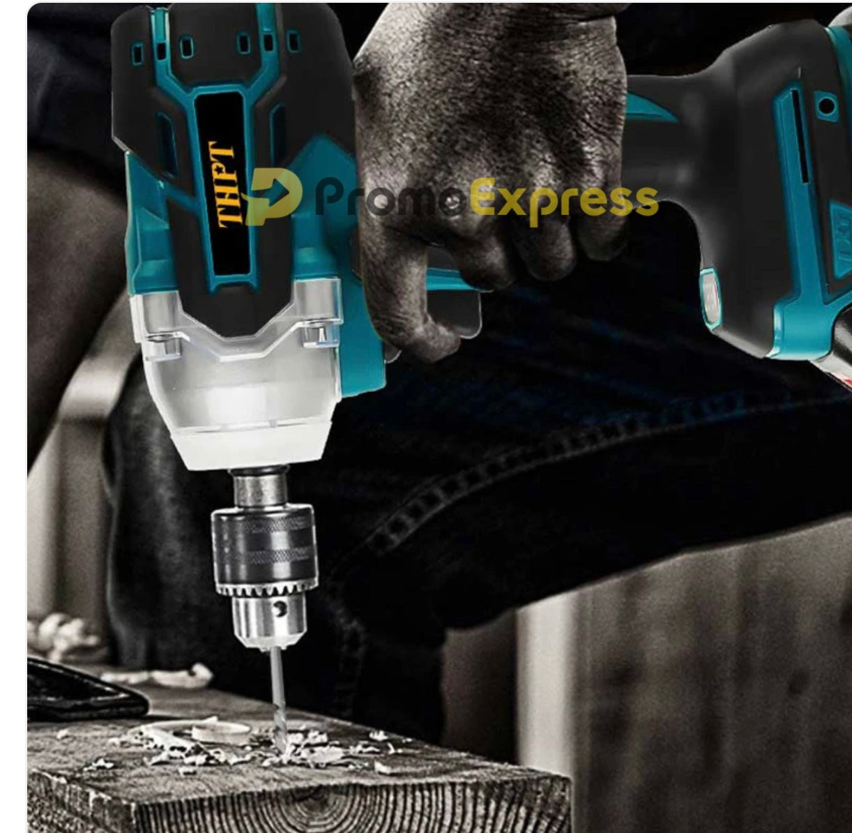 Bormasina / pistol cu impact 48V cu 2 acumulatori si 40 accesorii LEIH MANN