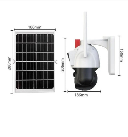 Set 2X Camera de supraveghere 4G, Cu Panou Solar
