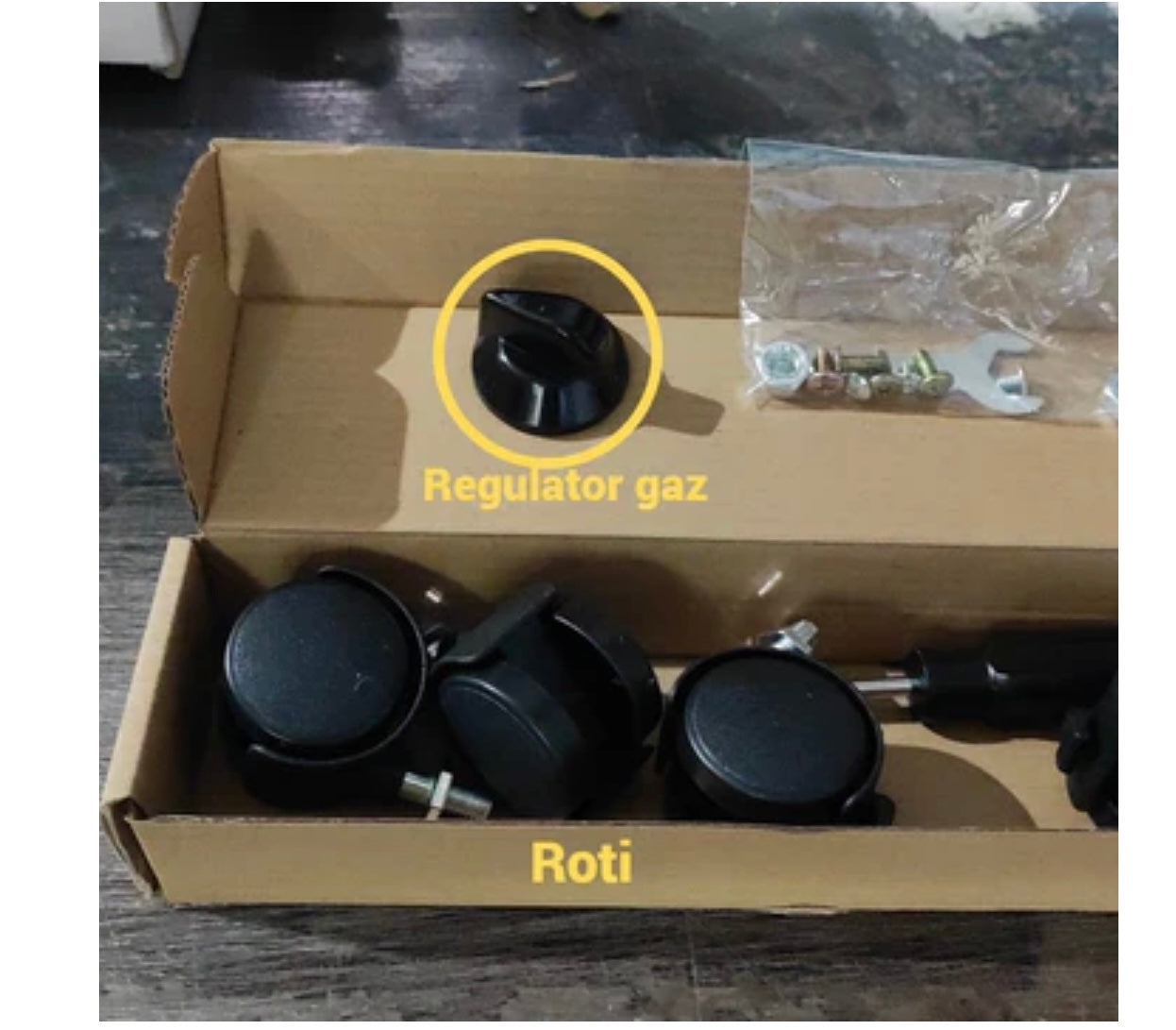 Soba mobila pliabila pe gaz GPL ( butelie) si electric cu furtun pentru gaz, regulator presiune gaz si 2 coliere reglabile