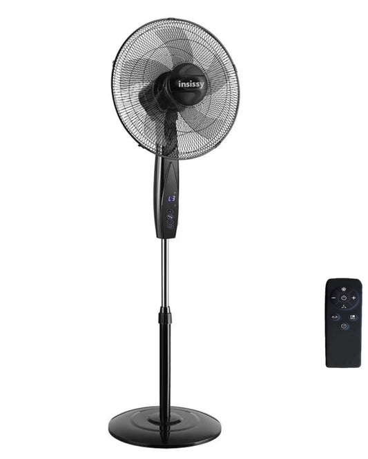 Ventilator cu picior Inteligent 3 în 1, Control prin Aplicație și Telecomandă, 7 Viteze, Timer, 50W, afisaj LED, Oscilație orizontala