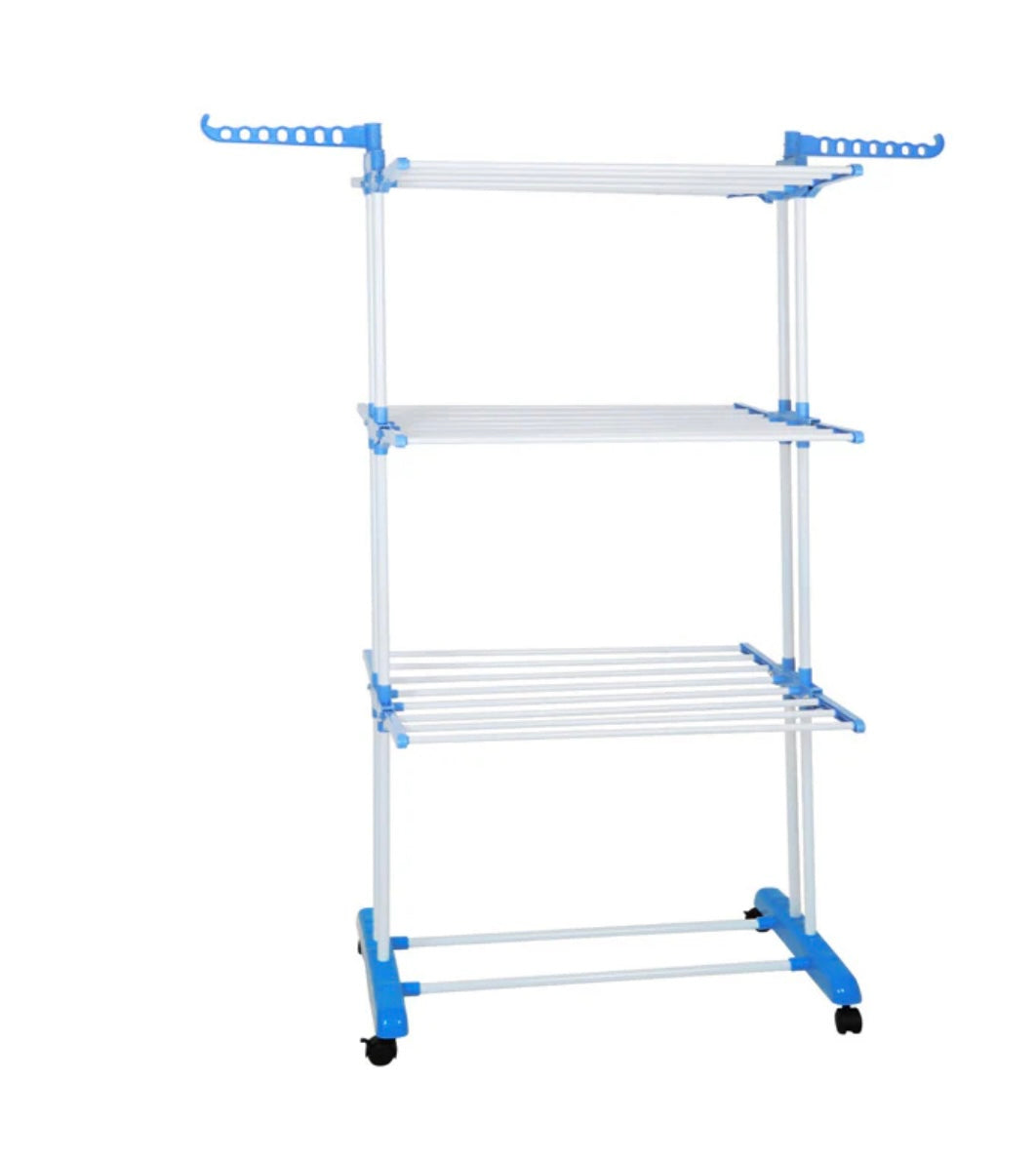 Uscator Vertical Pentru Rufe Haine Mobil At Performance, Si Pliabil Pentru Spatii Mici, Suport Umerase