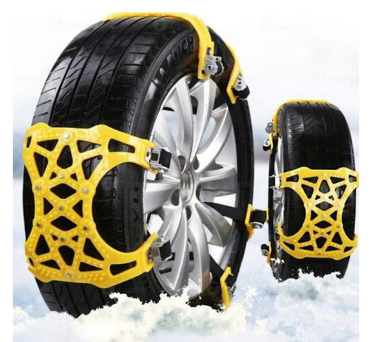 Set 6 sisteme antiderapante din cauciuc, inlocuitor lant de zapada sau polei