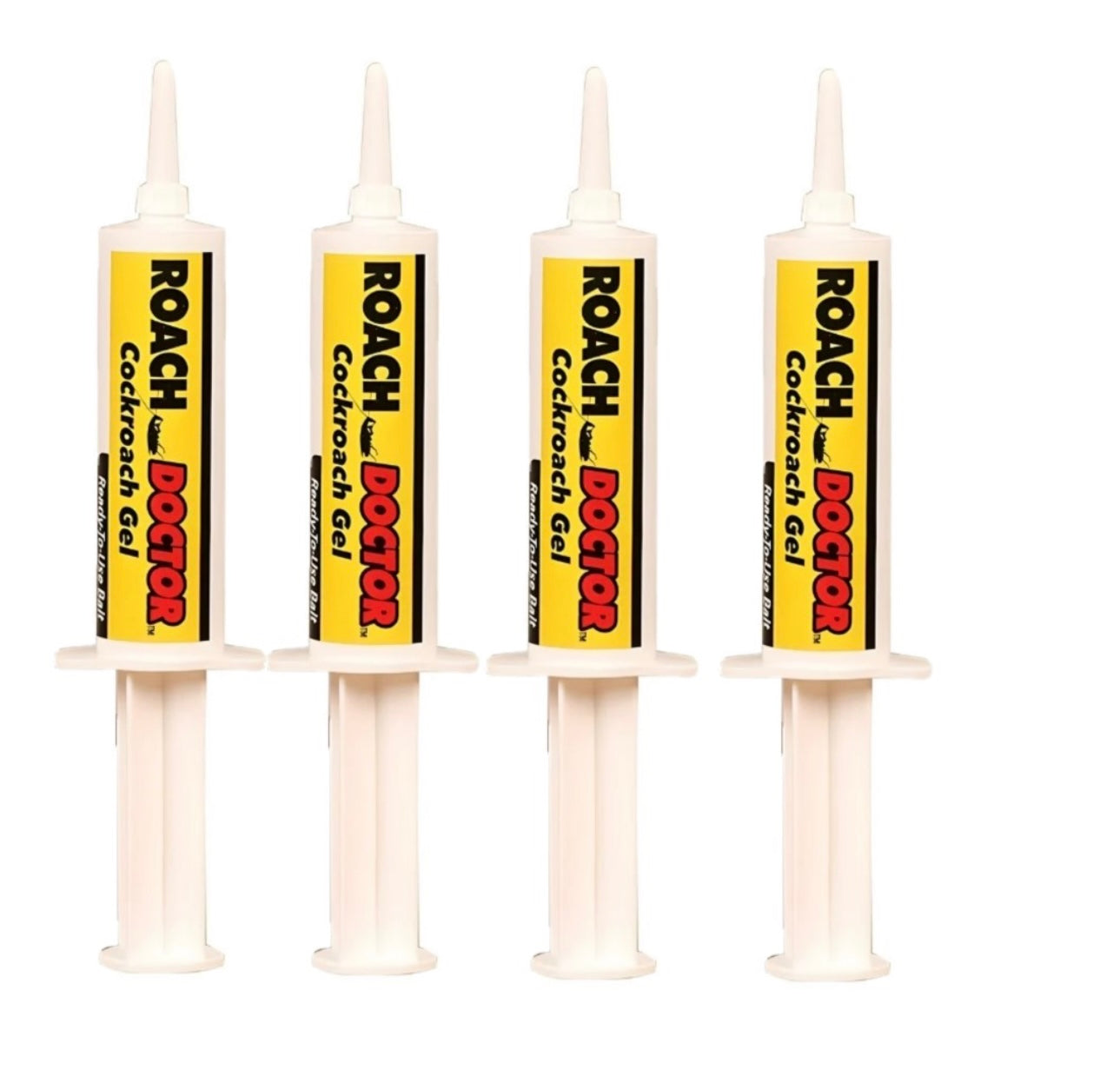 Set 4x Gel Anti-Gândaci Roach Doctor, Eliminare Rapidă și Eficientă, Protecție de Lungă Durată