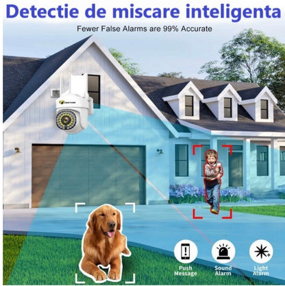 Set 2X Camere de supraveghere Jortan WIFI, Full HD