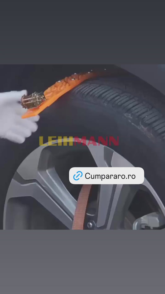 Set 2+2GRATIS sisteme antiderapante din cauciuc, inlocuitor lant de zapada sau polei