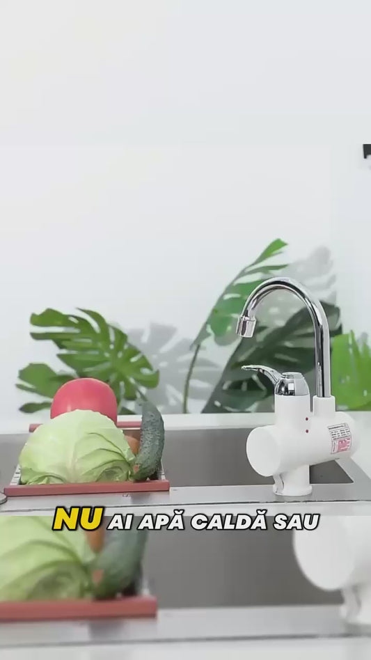 LICHIDARE DE STOC.ROBINET ELECTRIC INSTANT PENTRU APA CALDA, CU AFISAJ LCD